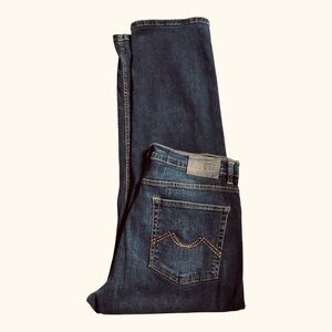 Urban Star Jeans Mens 36x31 Straight Leg Dark Wash Denim